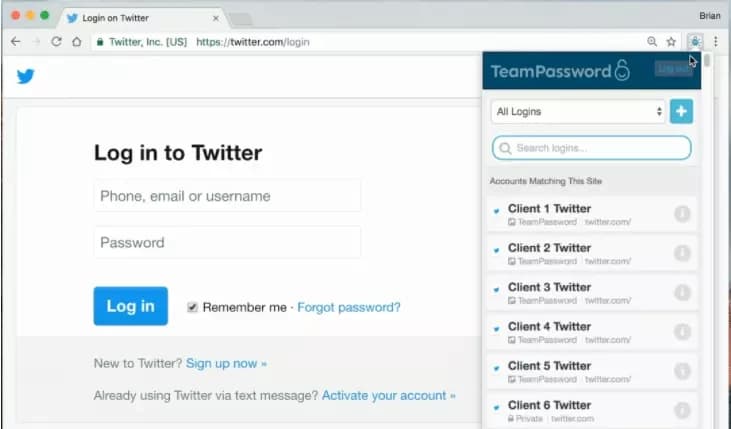 TeamPasswordのブラウザ拡張機能でさらに時間を節約