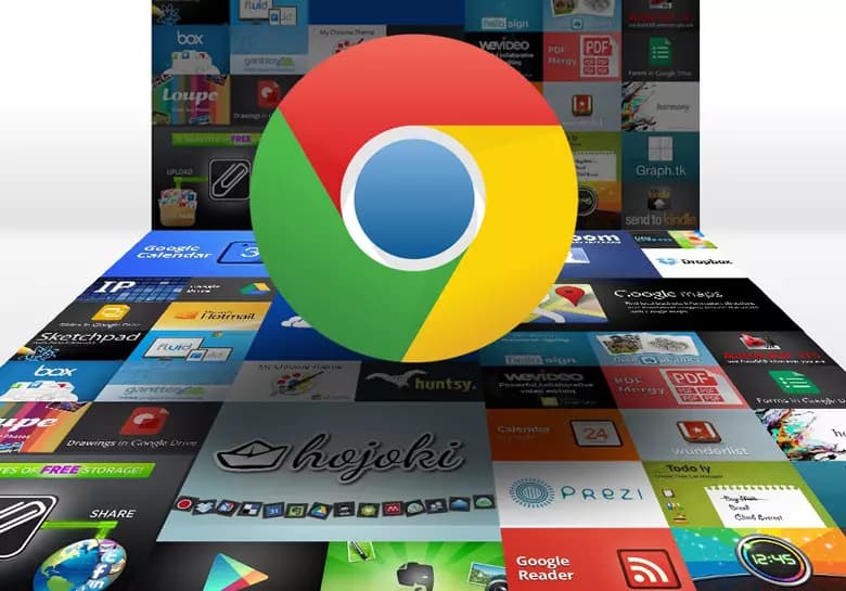 Chrome logo and many small other images