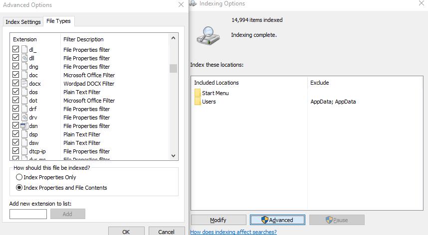 Windows File Explorer Search