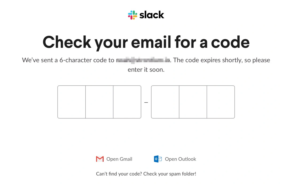 Slack magic code verification.webp